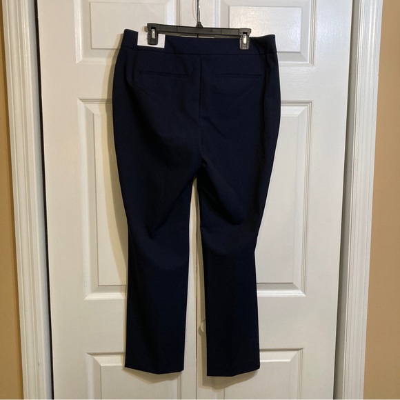 NWT Ann Taylor Pants Size 12 Modern Fit  Slim Through Hip & Thigh Blue - Picture 6 of 12